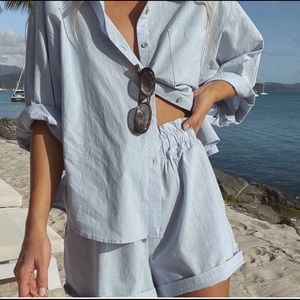 NWT Aramina Jones Short Set sz M